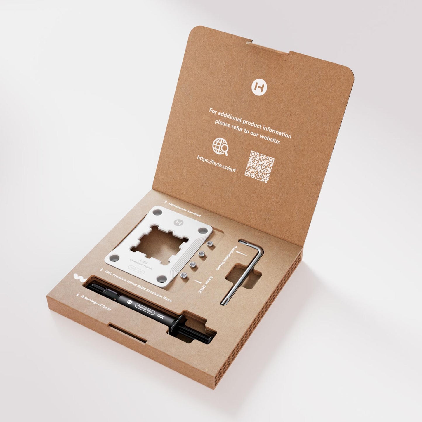 HYTE SOLID PROCESSOR FRAME AM5 WHITE