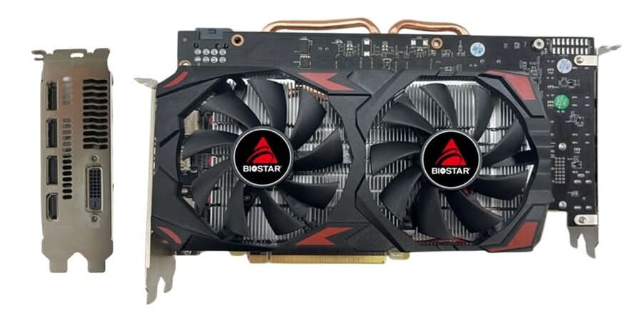 Biostar Radeon RX580 8 GB GDDR5 VA5815RV82 Graphic Card Biostar Radeon RX580 8 GB GDDR5 VA5815RV82 Graphic Card