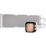 CORSAIR ICUE H150I 360MM ELITE LCD XT AIO LIQUID COOLER WHITE
