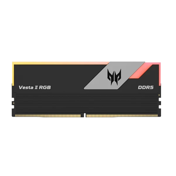 PREDATOR VESTAII DDR5 RGB U-DIMM 6000MHZ 64GB (32GB*2) BLACK