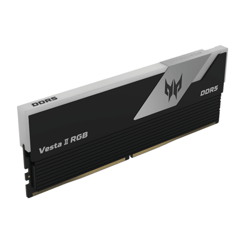 PREDATOR VESTAII DDR5 RGB U-DIMM 6000MHZ 64GB (32GB*2) BLACK