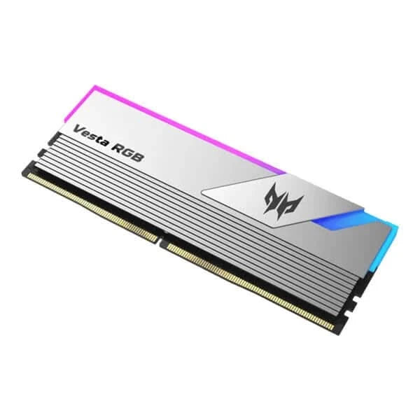 PREDATOR VESTA DDR4 RGB U-DIMM 3200MHZ 32GB (16GB*2) SILVER