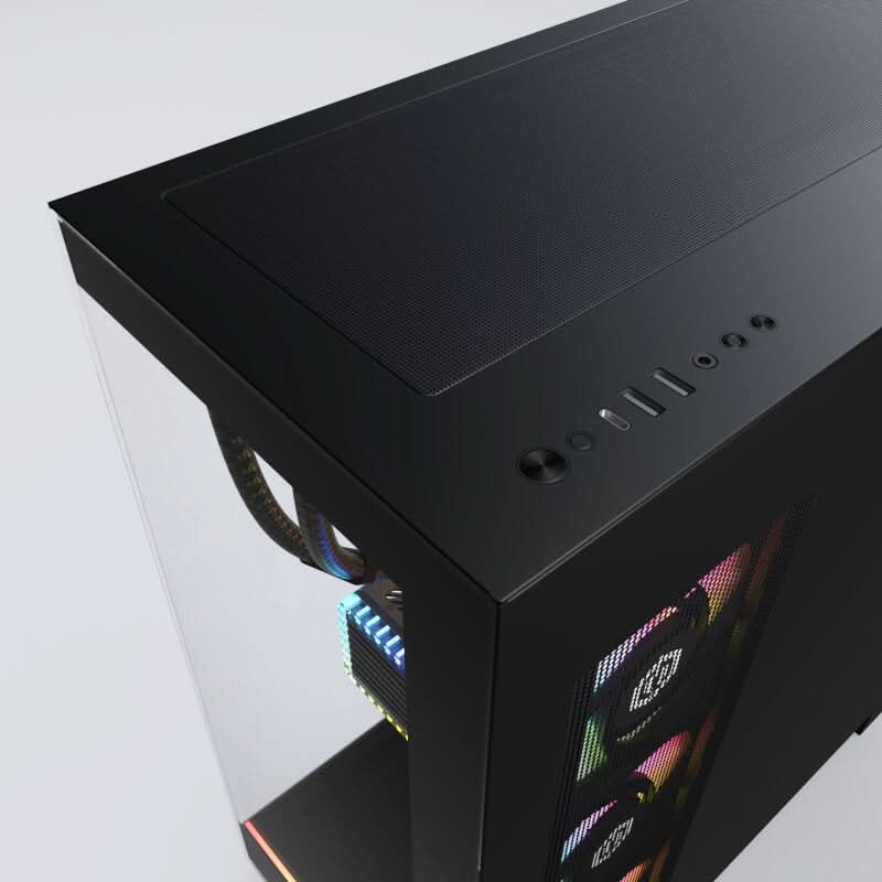 Cyber Power PC Infinity Ultra 730 High-Performance PC, AMD Ryzen 7 7800X, 32GB (2*16GB) DDR5, 1TB NVMe M.2 SSD, ZOTAC Gaming GeForce RTX 5070 Ti 16GB GDDR7, Win 11 Home