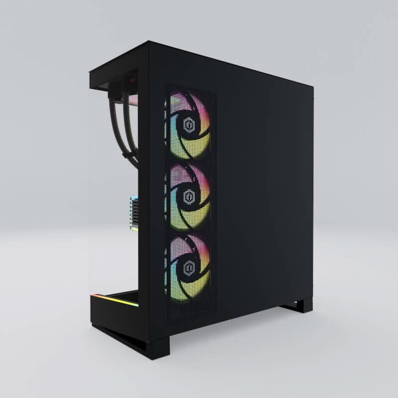 Cyber Power PC Infinity Ultra 730 High-Performance PC, AMD Ryzen 7 7800X, 32GB (2*16GB) DDR5, 1TB NVMe M.2 SSD, ZOTAC Gaming GeForce RTX 5070 Ti 16GB GDDR7, Win 11 Home