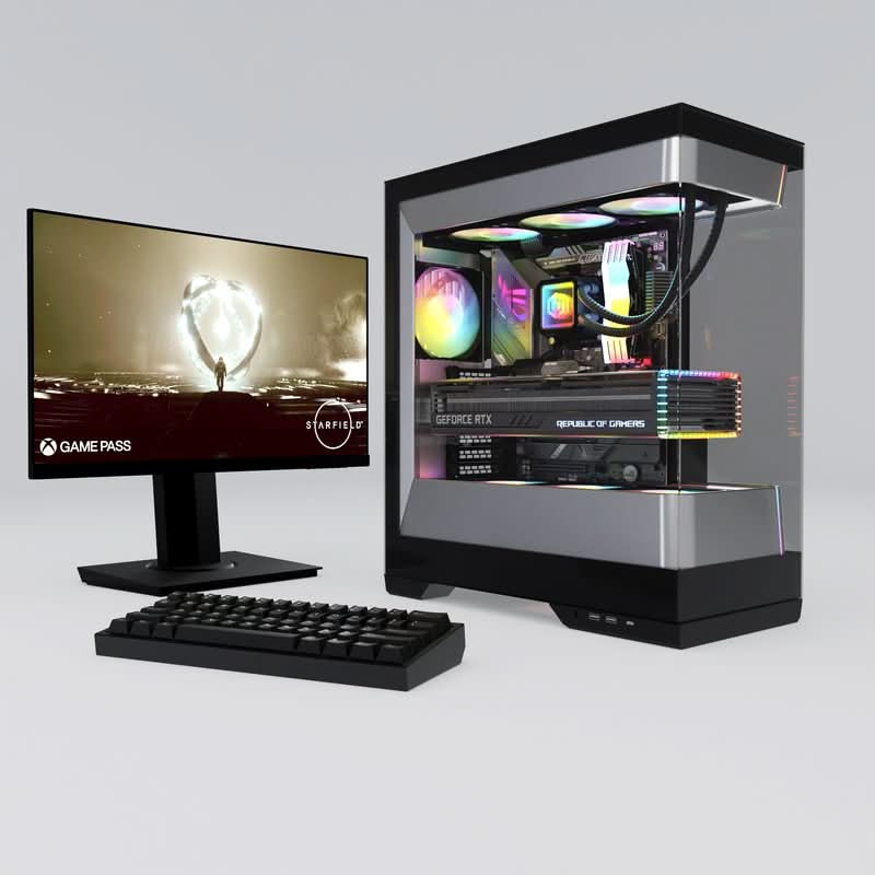 Cyber Power PC Prime 950 High-Performance PC, AMD Ryzen 9 9950X-3D, 32GB DDR5 RAM, 2TB NVMe M.2 SSD, Gigabyte GeForce RTX 5090 GAMING OC 32GB GDDR7, WIN 11 HOME