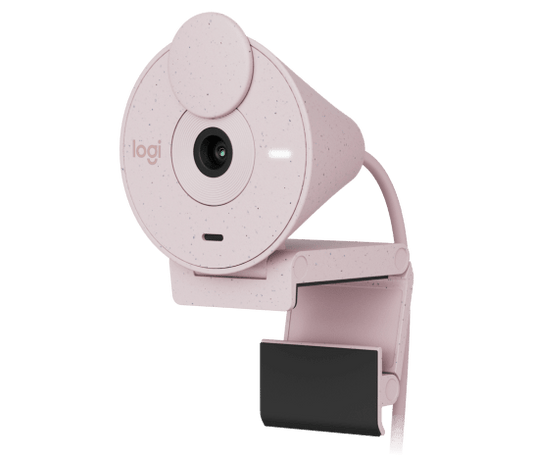 Logitech Brio 300 1080p Webcam Rose