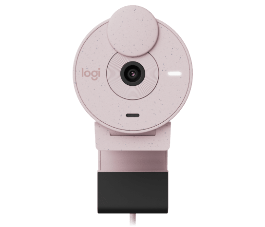 Logitech Brio 300 1080p Webcam Rose
