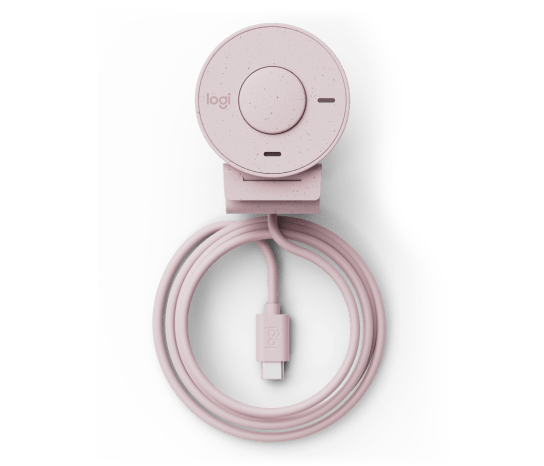 Logitech Brio 300 1080p Webcam Rose