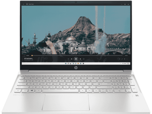 HP PAVILION LAPTOP 15, AMD RYZEN 7 7730U, 15.6-INCH(39.6 CM), FHD, 16GB DDR4,512GB SSD, AUDIO BY B&O DUAL SPEAKERS, WIN 11 HOME 64, SILVER, 1.75 KG,15-EH3101AU