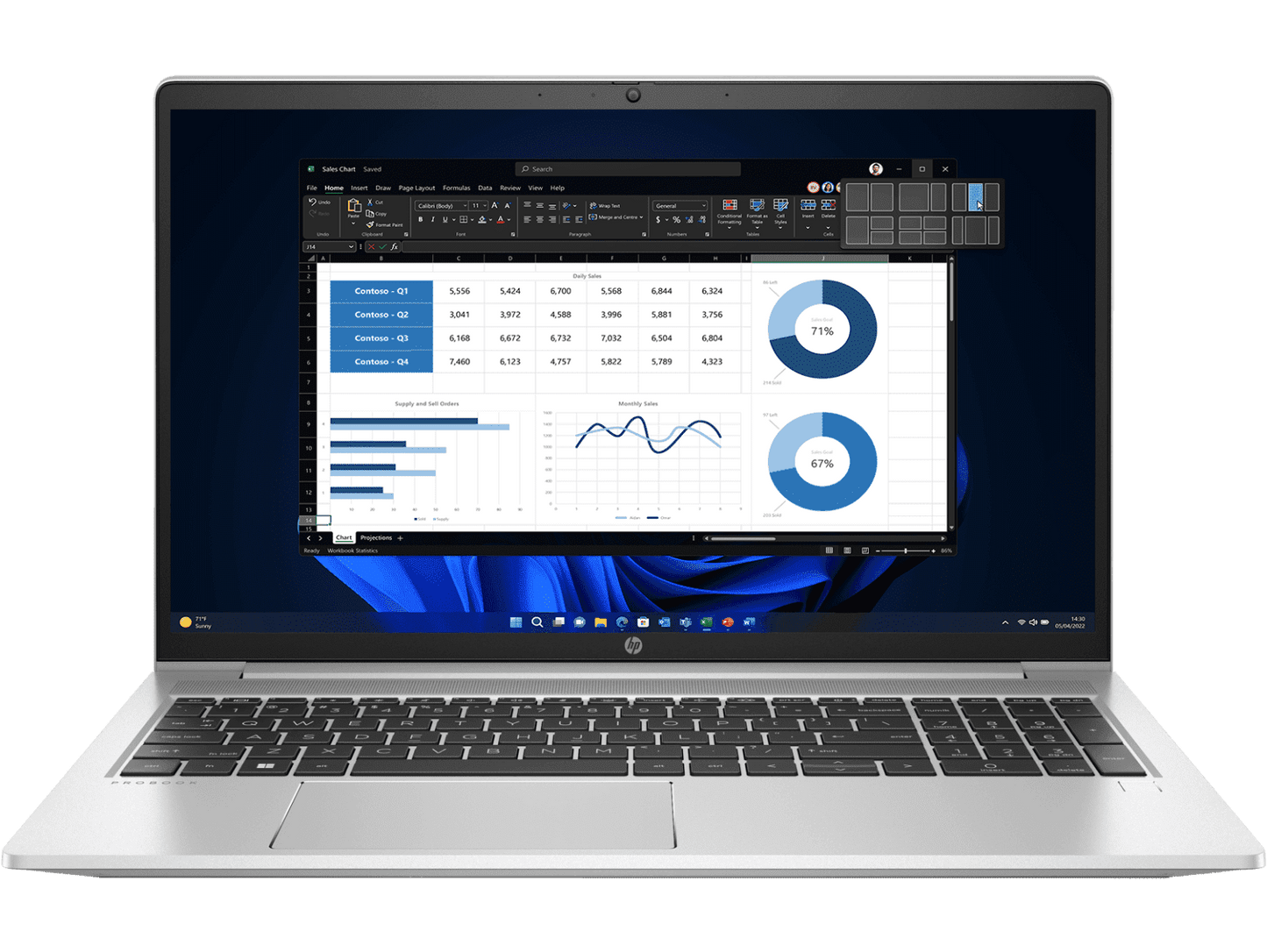 HP PROBOOK 450 G9 I5-1235U/15.6 FHD/RAM 16GB/SSD 1TB/FPR/BLKBD/W11P/WARR 1/1/1 WITH BAG