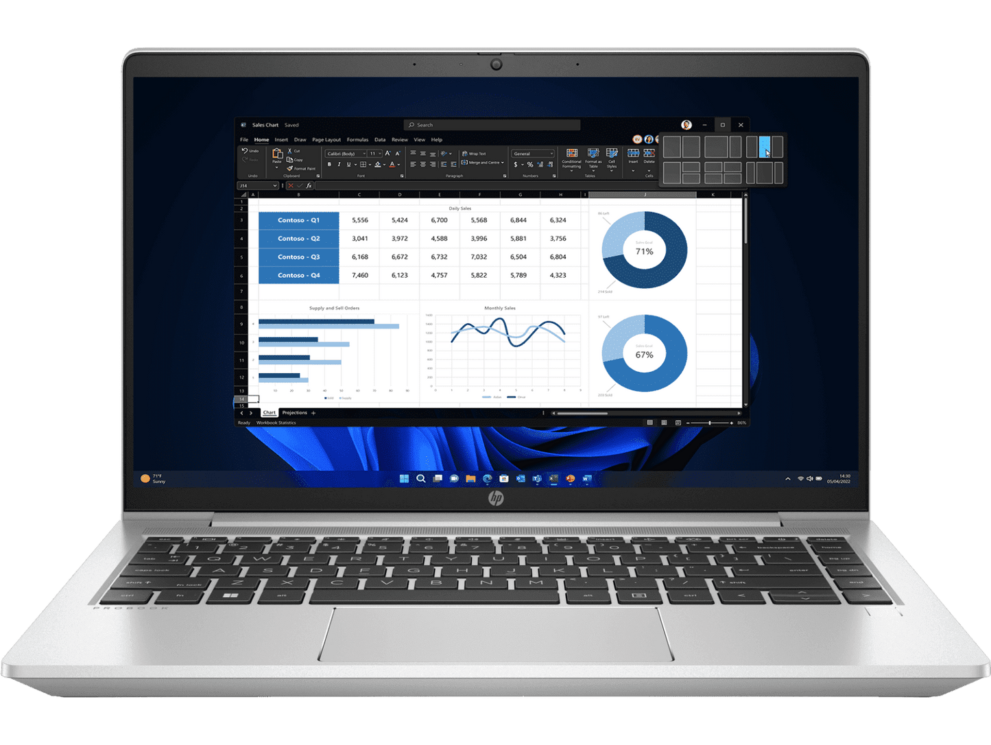 HP PROBOOK 440 G9 I5-1235U/14 HD/RAM 8GB/SSD 512GB/DOS/WARR 1/1/1