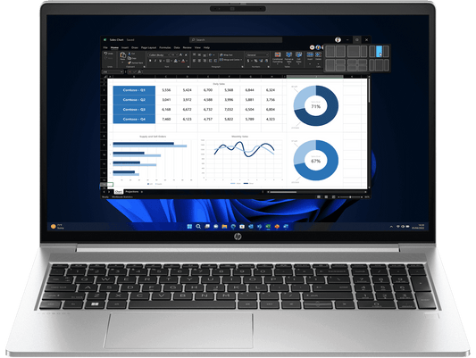 HP PROBOOK 450 G10 450 G10\15.6 INCH FHD\I5 1334U\16GB\512GB\ALUMINIUM\PIKE SILVER\FPR\WIFI 6E\BACKLIT\WIN 11 PRO\1 YEAR