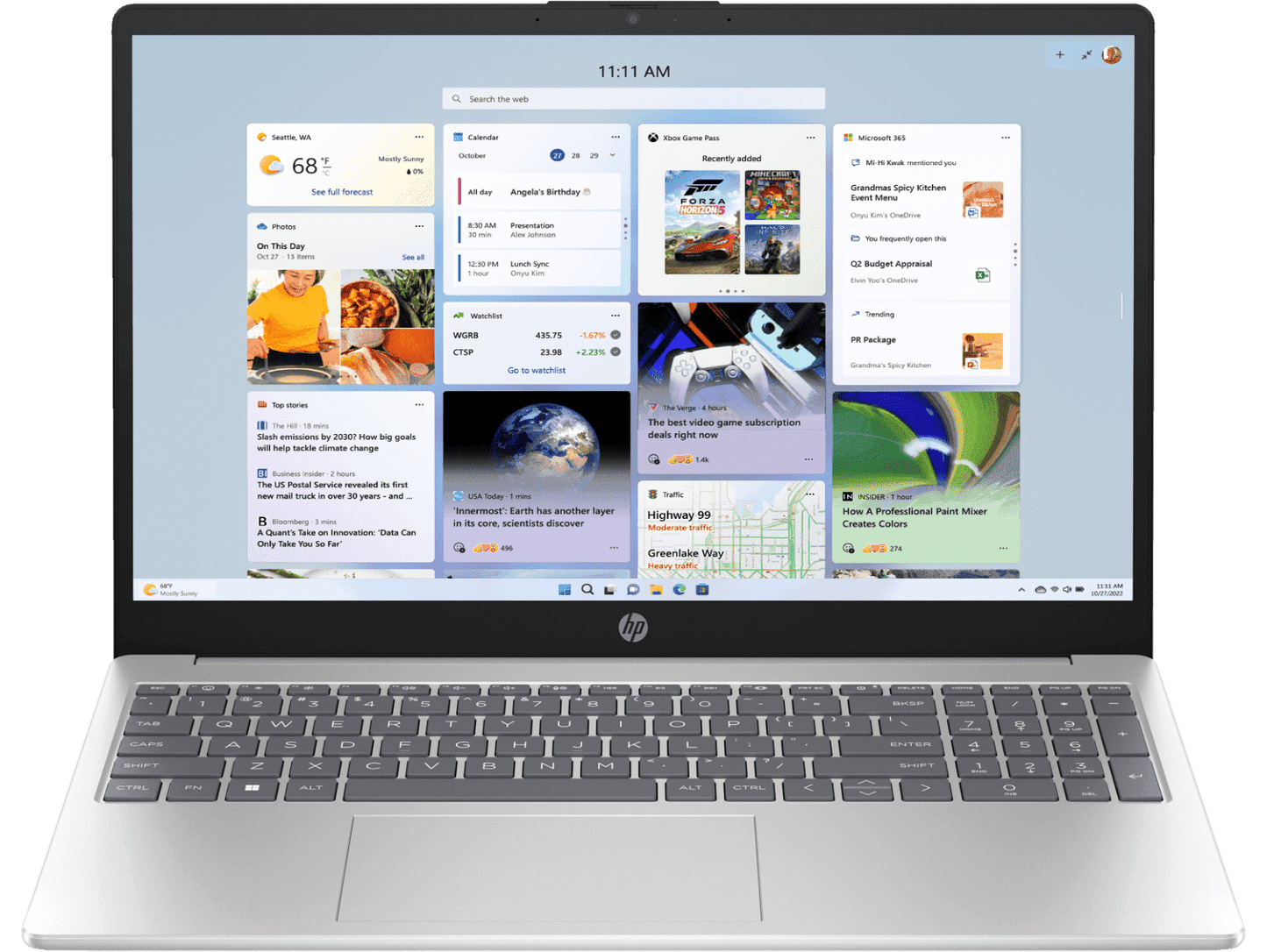 HP 15, 13TH GEN INTEL CORE I5-13420H, (16GB DDR4, 512GB SSD), FHD, ANTI-GLARE, MICRO-EDGE, 15.6''/39.6CM, WIN11, M365 BASIC(1YR) OFFICE24, SILVER, 1.65KG, FR0028TU