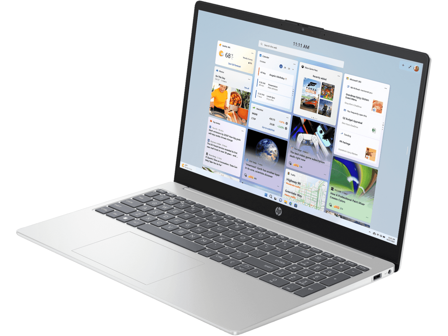HP 15 FD0467TU [CI5-1334U 13TH GEN/16GB/512GB SSD/WIN11 HOME+MSO/15.6 INCH/INTEGRATED GRAPHICS /1 YEAR(S)/SILVER]