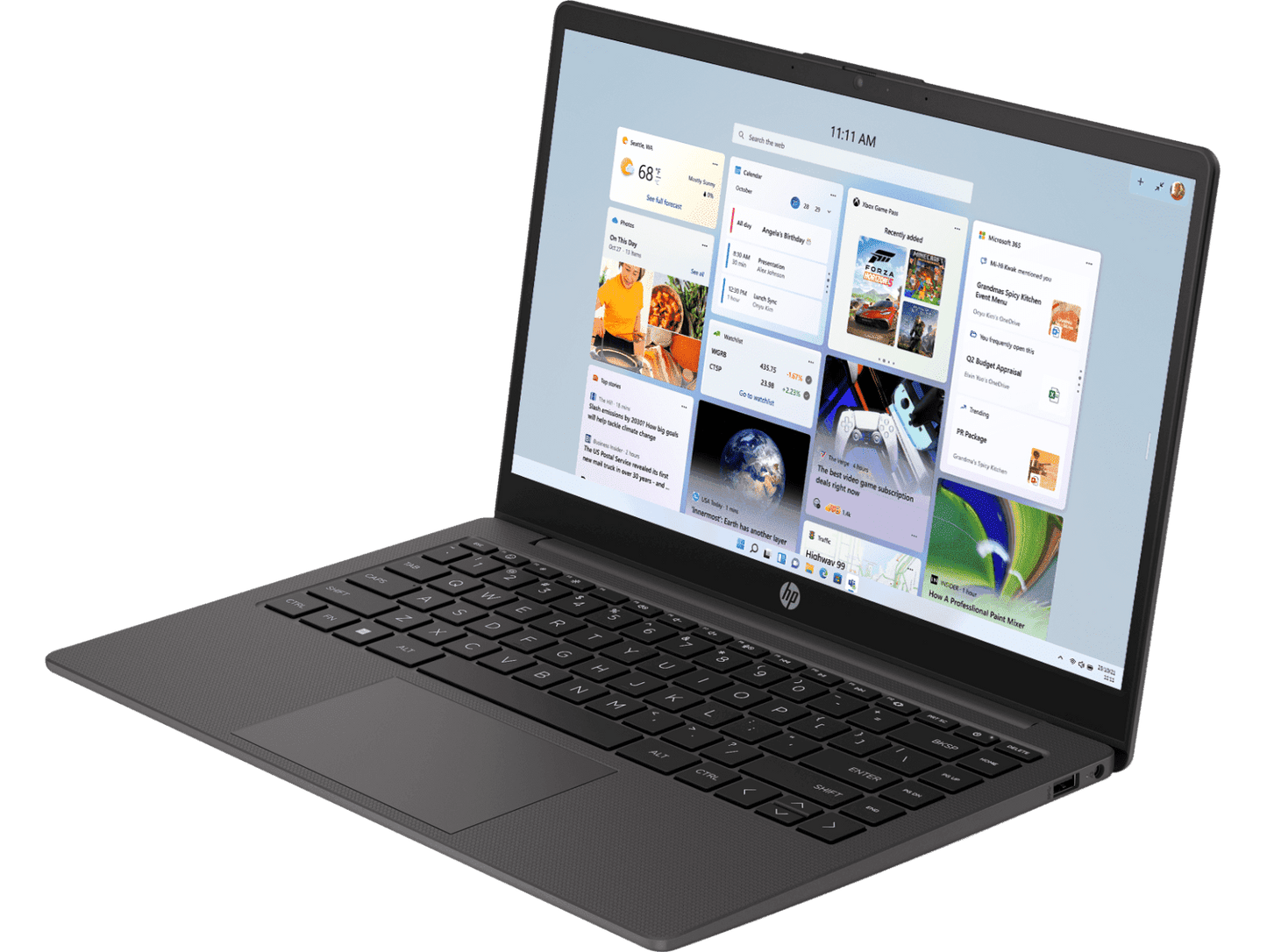 HP 245 G10 245 G10 \14 INCH HD\R5 7520U\8GB\512GB\PLASTIC\DARK ASH\WIFI 6\DOS\1 YEAR
