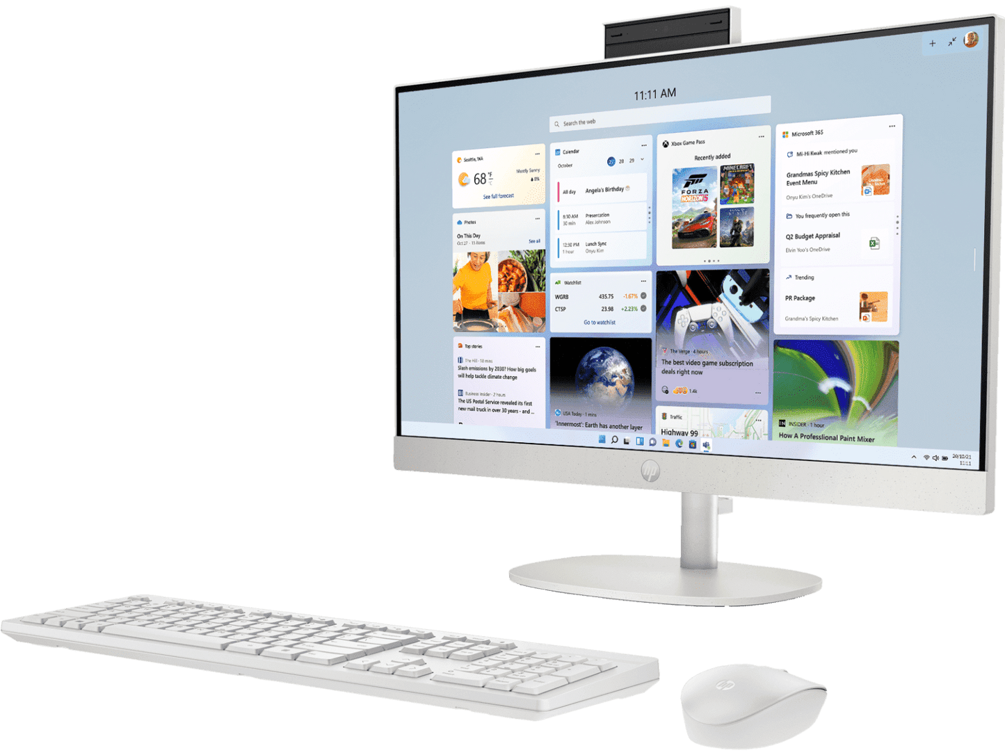 HP AIO 24-CR0477IN (i5-1334U/8/512GB/24/W11 MS24/SHELL WHITE)