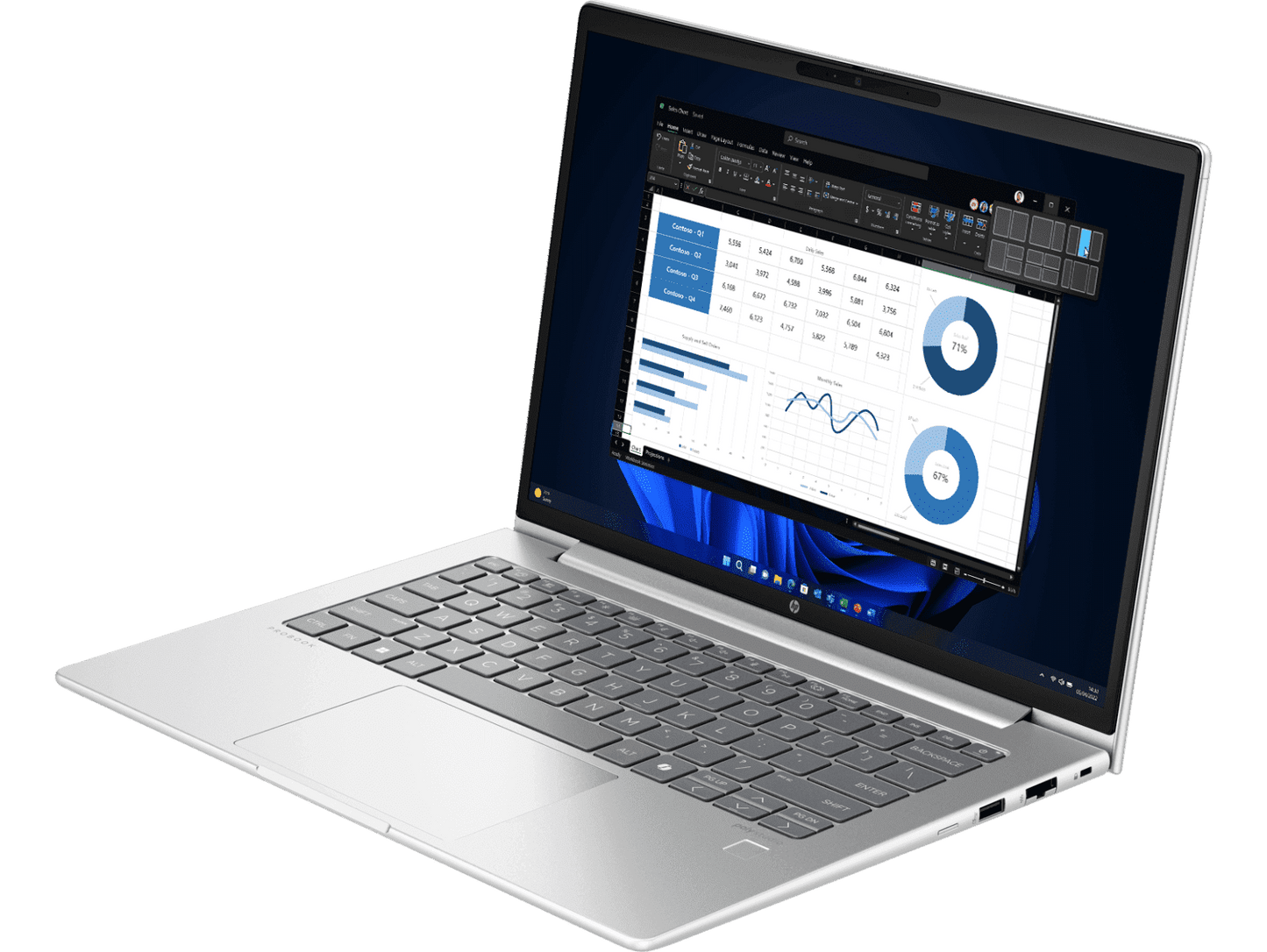 HP PROBOOK G11 U7-155H TIPD/ 14 INCH DIAGONAL, WUXGA (1920 X 1200), IPS, NARROW BEZEL, ANTI-GLARE, 300 NITS+ +5M+IR/RAM 16GB/1TB GB SSD/W11P/FPR/ BLKBD/1YR WARRANTY