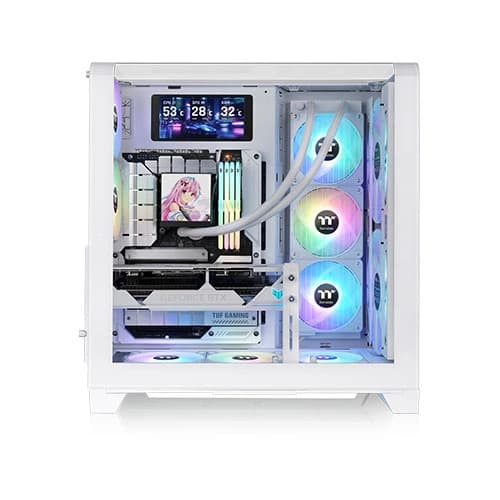 Thermaltake View 390 Air ARGB Snow White ATX Mid Tower Case
