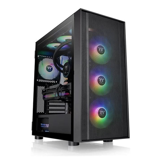 THERMALTAKE H570 TG ARGB MID-TOWER E-ATX CABINET BLACK