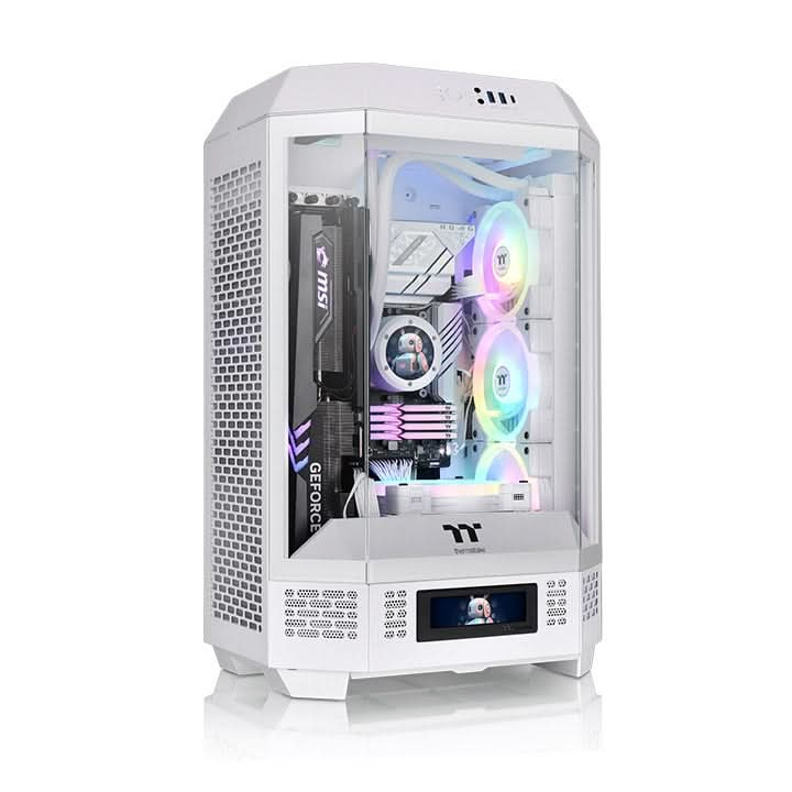 Thermaltake The Tower 300 Snow (M-ATX) Mini Tower Cabinet (White)