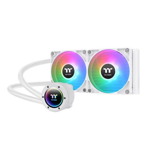 THERMALTAKE TH240 V2 ARGB SYNC ALL-IN-ONE LIQUID COOLER - SNOW EDITION CL-W364-PL12SW-A