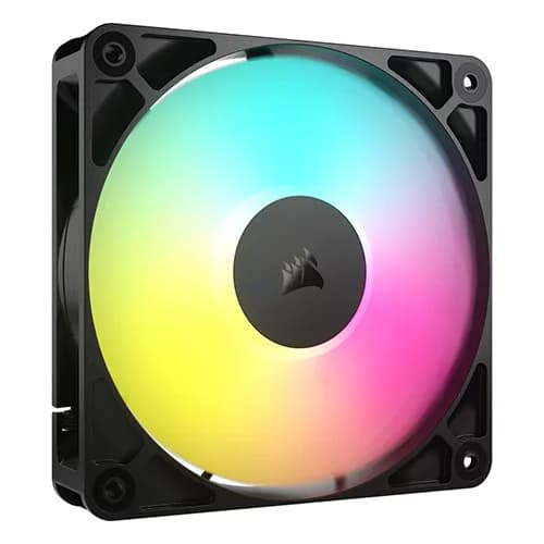 CORSAIR RS120 ARGB 120MM PWM FAN DAISY-CHAIN CONNECTION LOW-NOISE MAGN