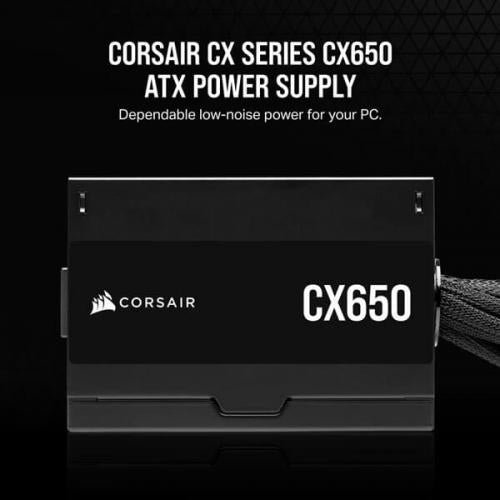 CORSAIR CX SERIES CX650 650 WATT 80 PLUS BRONZE CP-9020278-IN