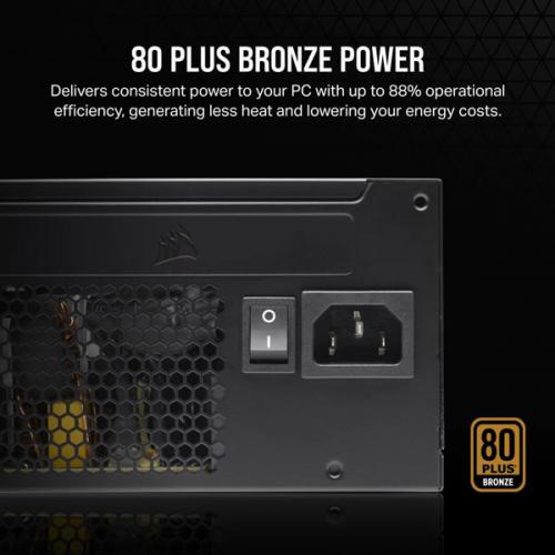 CORSAIR CX SERIES CX650 650 WATT 80 PLUS BRONZE CP-9020278-IN