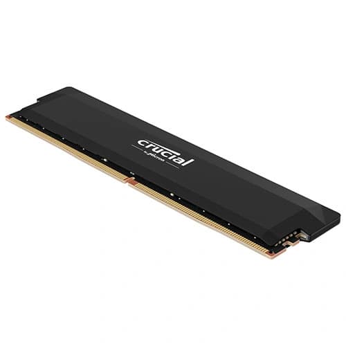 CRUCIAL PRO OC 16GB DDR5-6400 UDIMM CL38 BLACK CP16G64C38U5B