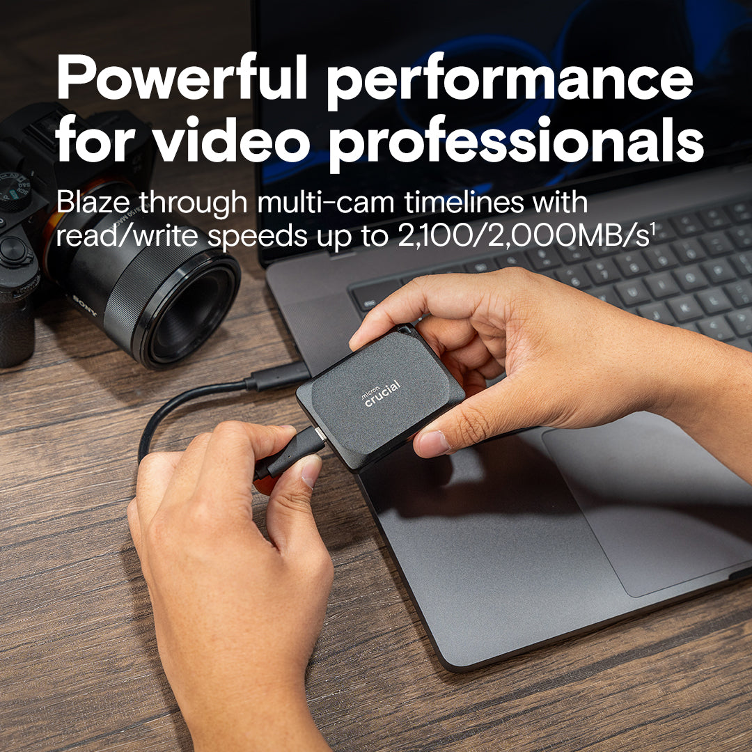CRUCIAL X10 PRO 1TB PORTABLE SSD CT1000X10PROSSD9