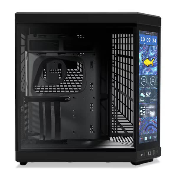 HYTE Y70 TOUCH INFINITE (E-ATX) MID TOWER CABINET (BLACK) CS-HYTE-Y70TI-BB