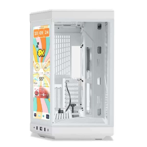 Hyte Y70 Touch Infinite White E-ATX Mid Tower Case