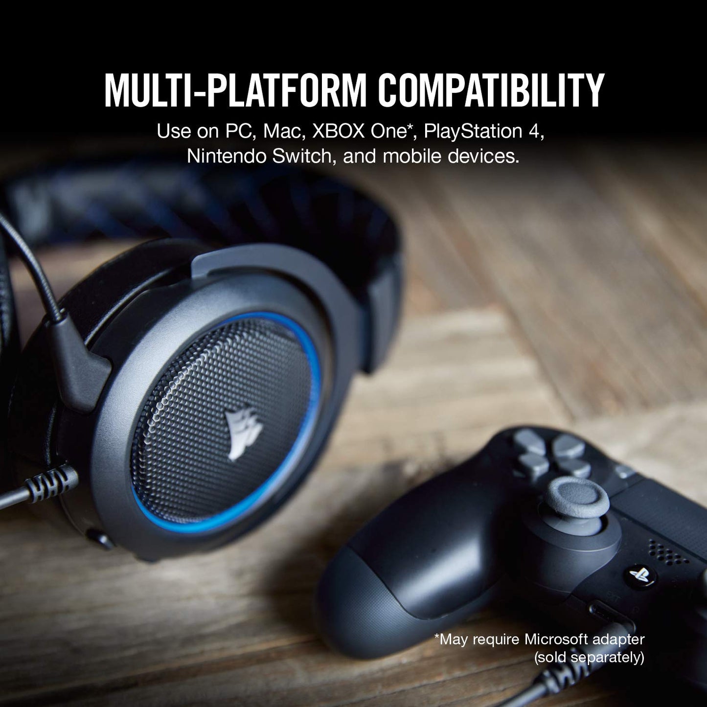 HEADPHONE-CORSAIR-HS50-PRO-CARBON