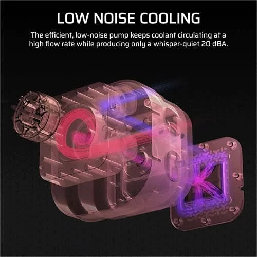 Corsair Nautilus 360 RS LCD Liquid CPU Cooler - Black