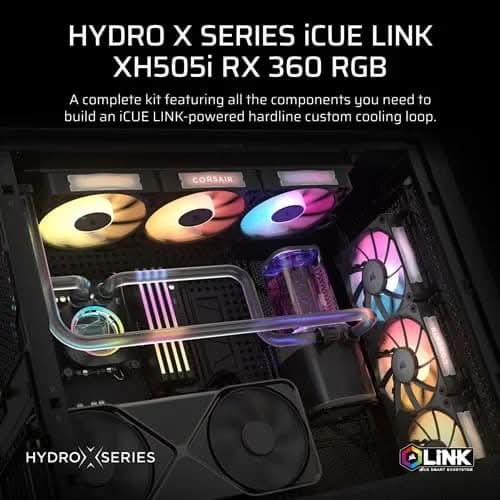 CORSAIR Hydro X Series iCUE XH505i RX 360 RGB Custom Cooling Kit (CX-9070018-WW)