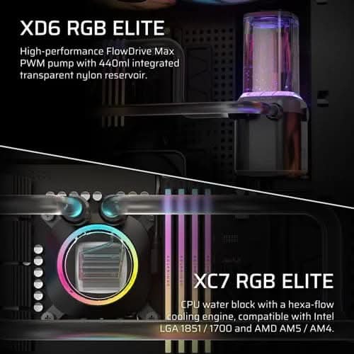 CORSAIR Hydro X Series iCUE XH505i RX 360 RGB Custom Cooling Kit (CX-9070018-WW)