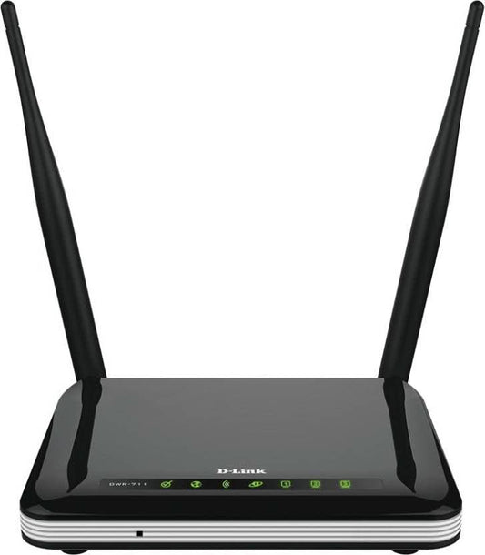 DLINK DWR711 300 MBPS ROUTER (BLACK, SINGLE BAND)