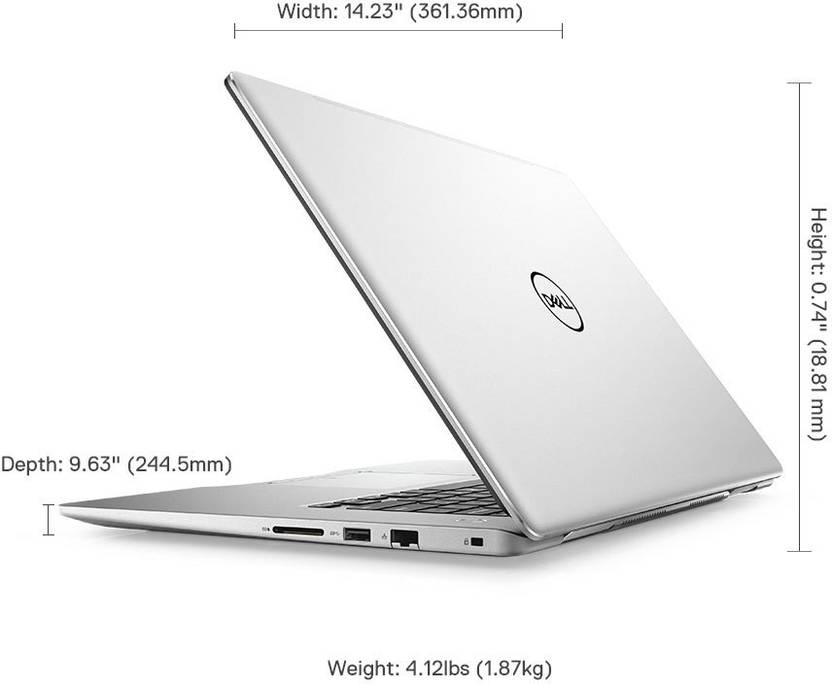 DELL INSPIRON 15-7580 [CI5-8265U 8TH GEN/8GB/1TB HDD + 128GB SSD/WIN10 HOME+MSO/15.6 INCH/2GB-MX150 GRAPHICS /1 YEAR(S)/BLACK/BACKLIT-KBD]