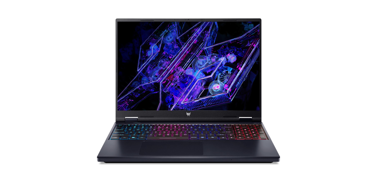 Acer Predator Helios Neo 16S AI Ultra 7 processor 255HX 16 GB DDR5 6400MHz Memory 1024GB PCIe NVMe SED SSD RTX 5050 8G-GDDR7 (4C*512*8*4) 28Gbps 16" OLED 240Hz DCI-P3 100% DDS W11 Abyssal Black
