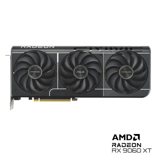 ASUS Prime RX 9060 XT OC Edition 16GB GDDR6 Graphics Card