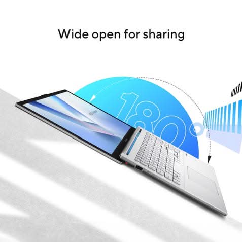 ASUS Vivobook Go 15 E1504FA-BQ2113WS, Ryzen 5 40, 16GB, 512GB SSD, AMD Radeon Graphics, 15.6 inch FHD, Windows 11 Home, Office Home 2024 with M365 Basic, 1 Year, Silver