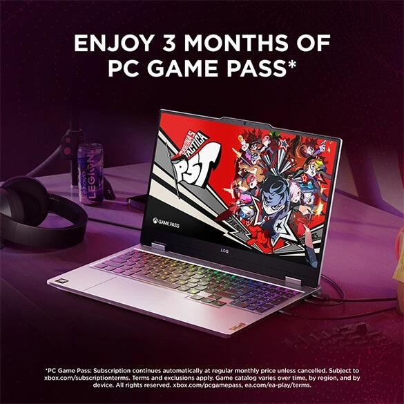 LENOVO LOQ 2025 AMD RYZEN 7 250| NVIDIA RTX 5050 8GB (24GB RAM/1TB SSD/144HZ REFRESH RATE/440 AI TOPS/15.6" (39.6CM)/WINDOWS 11/OFFICE 2024/3 MON. GAME PASS/GREY/2.4KG), 83JG008NIN