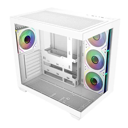 Cooler Master Elite 681 ARGB ATX Mid Tower Case White