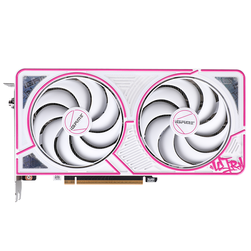 COLORFUL iGame GeForce RTX 5050 Ultra W Duo OC 8GB-V White NVIDIA Graphic Card