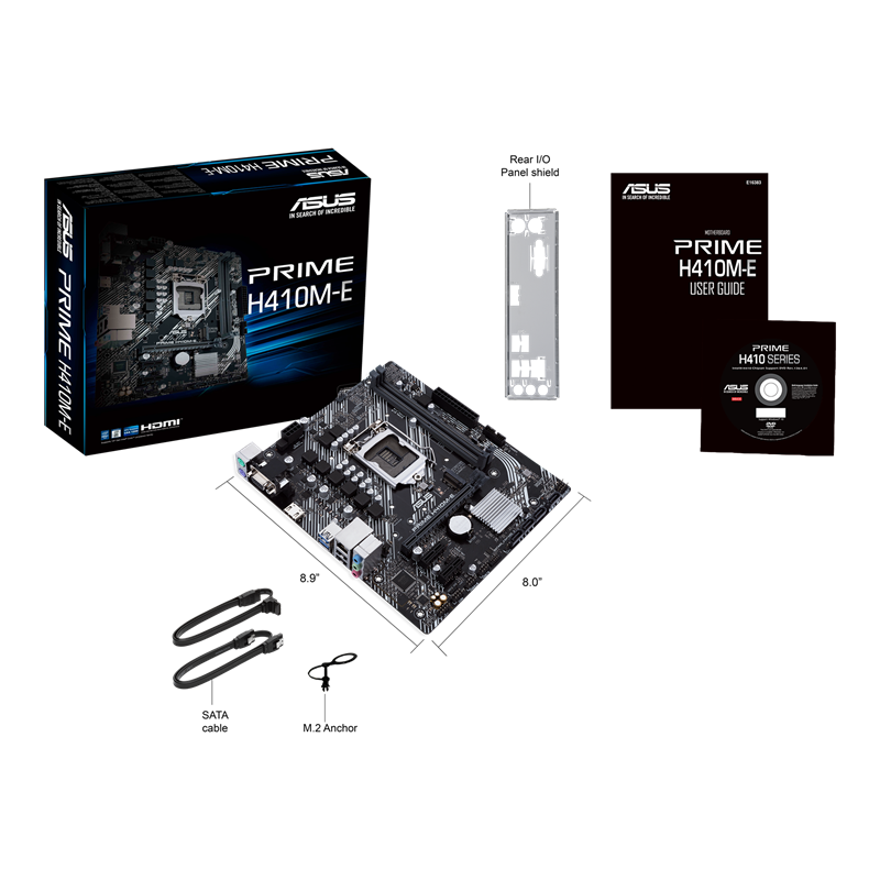 ASUS PRIME H410M-E LGA1200 MOTHERBOARD