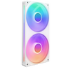 NZXT F280 RGB CORE FAN (SINGLE FRAME) - WHITE- RF-U28HF-W1