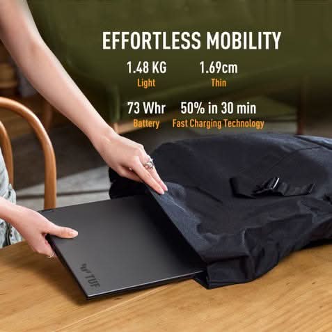 ASUS TUF Gaming A14, Copilot PC Gaming Laptop, AMD Ryzen AI MAX+ 392 Processor (32GB/1TB/AMD Radeon 8060S Graphics/35.56 cm (14) 2.5K/Windows 11 Home/Office Home 2024 + M365 Basic (1 Year Validity) FA401EA-RG020WS