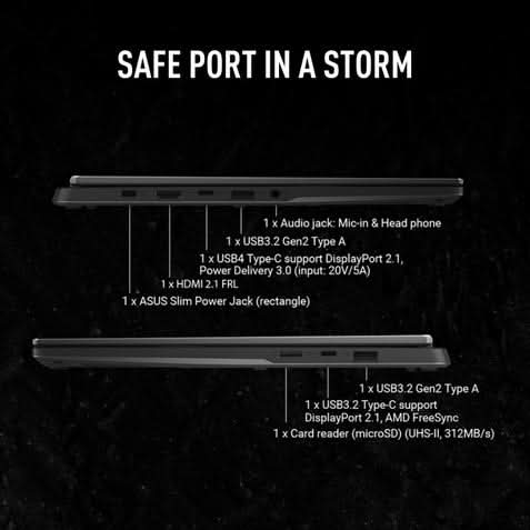 ASUS TUF Gaming A14, Copilot PC Gaming Laptop, AMD Ryzen AI MAX+ 392 Processor (32GB/1TB/AMD Radeon 8060S Graphics/35.56 cm (14) 2.5K/Windows 11 Home/Office Home 2024 + M365 Basic (1 Year Validity) FA401EA-RG020WS