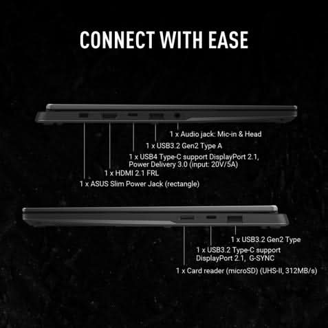 ASUS TUF Gaming A14 FA401GM-RG038WS, AMD Ryzen AI 9 465, 16GB RAM, 512GB SSD, RTX 5060 8GB, 14 inch 2.5K resolution, Windows 11 Home, Microsoft Office Home 2024, Microsoft 365 Basic, Gaming Laptop, 1 Year(s) Warranty, Jaeger Grey
