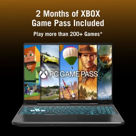 ASUS TUF Gaming A15 FA506NCG-HN448WS, AMD Ryzen 7 155, 1 6GB RAM, 1TB SSD, 15.6 inch FHD, RTX 3050 4GB,  Windows 11 Home, Office Home 2024 and M365 Basic- 1 Year Validity, Gaming Laptop, 1 Year(s) Warranty, Black
